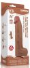 Csúszó Skin Dildo 27 x 6.5cm barna