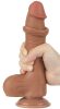 Csúszó Skin Dildo 13 x 3.7cm barna