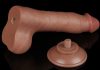 Csúszó Skin Dildo 13 x 3.7cm barna