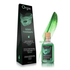 Żel-Lips ajakmasszázs olaj alma illattal 100 ml szett