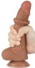 Sliding Skin Dildo 14 x 3.5 cm barna