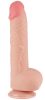 Prémium csúszó érzésű dildó – 18 x 4,7 cm