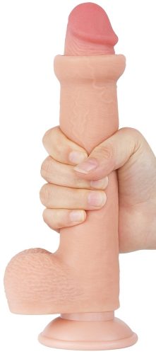 Prémium Sliding Skin – élethű dildó 16 x 4,2 cm