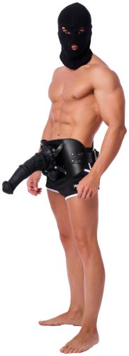 Prémium bőr heveder nagy vibrátorhoz