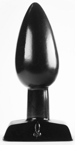 Zizi Nut – prémium anál plug, 10 x 4 cm, fekete