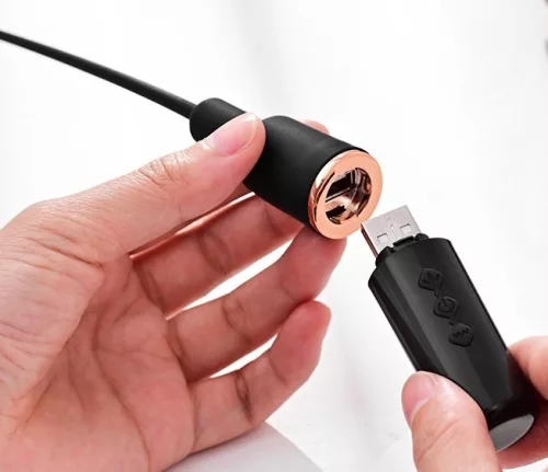Lexia vibráló húgycső stimulátor - 15 cm, 2,5 mm átmérő