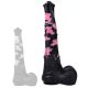 Dildo Horse Tinulf – prémium fekete-pink dildó 28 cm hosszú