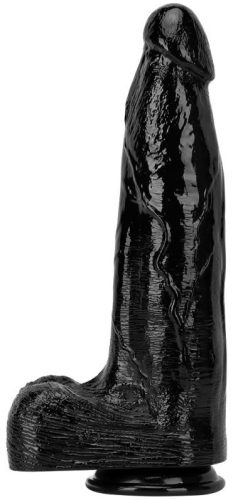 Thorel – prémium fekete dildó 25 x 8 cm