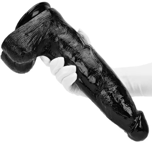 Thorel – prémium fekete dildó 25 x 8 cm