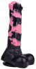 Hurulf Dildo – prémium fekete-rózsaszín 18 cm-es anális zselé