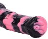 Hurulf Dildo – prémium fekete-rózsaszín 18 cm-es anális zselé