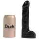 Erik The Dick – prémium fekete dildó 17 x 4 cm