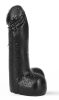 Akaz Dark Crystal – prémium üveg dildó 11 x 3.5 cm
