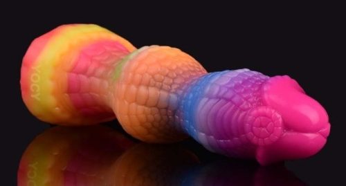 Calieny – foszforeszkáló vibrátor 15 x 5,3 cm