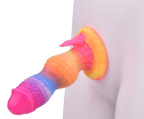 Calieny – foszforeszkáló vibrátor 15 x 5,3 cm