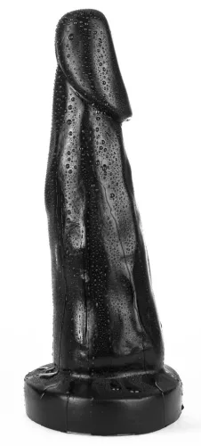 Isak Dark Crystal – prémium üveg dildó 28 cm hosszú