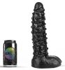 Graeme Dark Crystal – prémium dildó, 23 cm hosszú