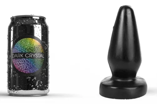 Plug Nicklas Dark Crystal – prémium üveg análplug 13 x 5,5 cm