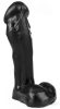 Gregor Dark Crystal – prémium üveg dildó 32 x 9 cm