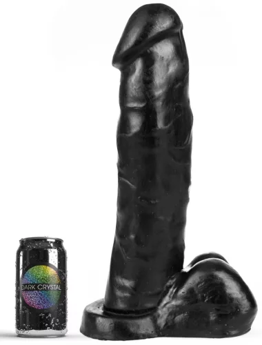 Lyndon Dark Crystal – érzéki dildó 33 cm hosszú