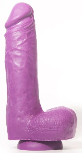 Dildo P08 Jordan – prémium szilárd, lila 17 x 5,3 cm