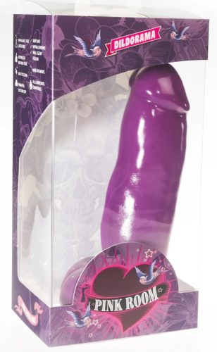 Dildo P13 Dean – prémium violet színű intim eszköz 16 cm