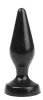 Plug Classic S – érzéki anális kiegészítő, fekete 11 cm