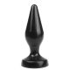 Plug Classic M – prémium análszex eszköz, 13 x 5,3 cm, fekete