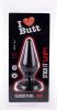 Plug Classic M – prémium análszex eszköz, 13 x 5,3 cm, fekete