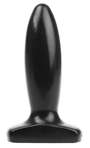 Plug Slim L I Love Butt – stílusos anális vibrátor fekete