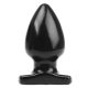 Plug Spade L – prémium anális izgató fekete 15 x 9 cm