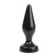 Plug Classic XS – 9 cm-es prémium anál duga, fekete