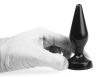 Plug Classic XS – 9 cm-es prémium anál duga, fekete