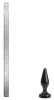 Plug Classic XS – 9 cm-es prémium anál duga, fekete