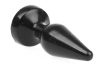 Plug Classic XS – 9 cm-es prémium anál duga, fekete
