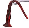 Torthy Dildo – prémium vörös-fekete kényeztető (37 cm)
