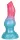 Alien Beast Cyan Rainbow – színes, 7.9" dildó