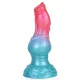 Alien Beast Cyan Rainbow – színes, 7.9" dildó