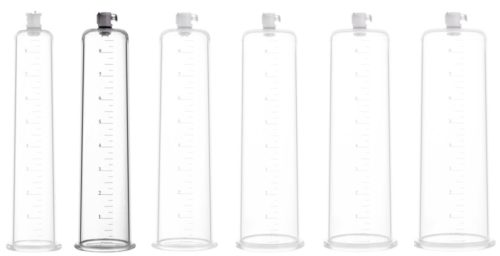 Clearpump – prémium pénisz pumpa henger M 23 x 5 cm