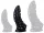 Phen Dildo M – 18 cm-es prémium fekete dildó