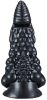 Phen Dildo M – 18 cm-es prémium fekete dildó