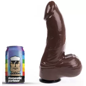 Dildo DP84BR Grenadier – prémium barna dildó 18x8 cm