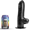 DP88B Funker – prémium fekete dildó 16 x 6 cm