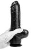 DP88B Funker – prémium fekete dildó 16 x 6 cm