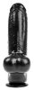 DP88B Funker – prémium fekete dildó 16 x 6 cm