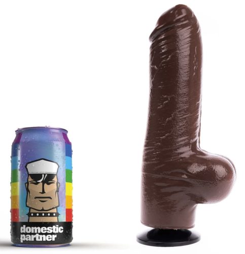 Funker DP88BR – prémium barna dildó 16 x 6 cm
