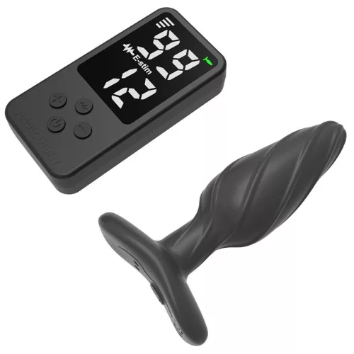 Plug Electro – impulzusos anális stimuláló 10,5 cm x 3,5 cm