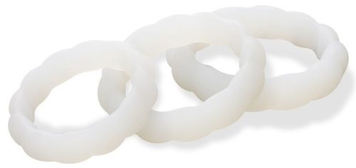 TORTICK – foszforeszkáló, puha péniszgyűrű szett (3 db)