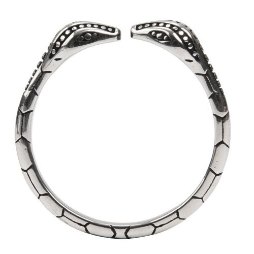 Két kígyós acorn gyűrű – prémium ékszer elegance-ral