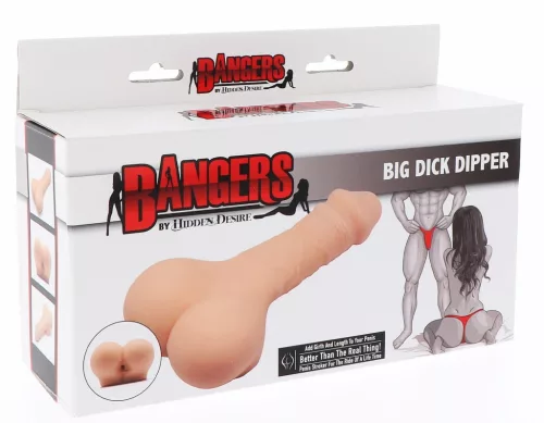 Big Dick Dipper – prémium maszturbátor 17 cm hosszú